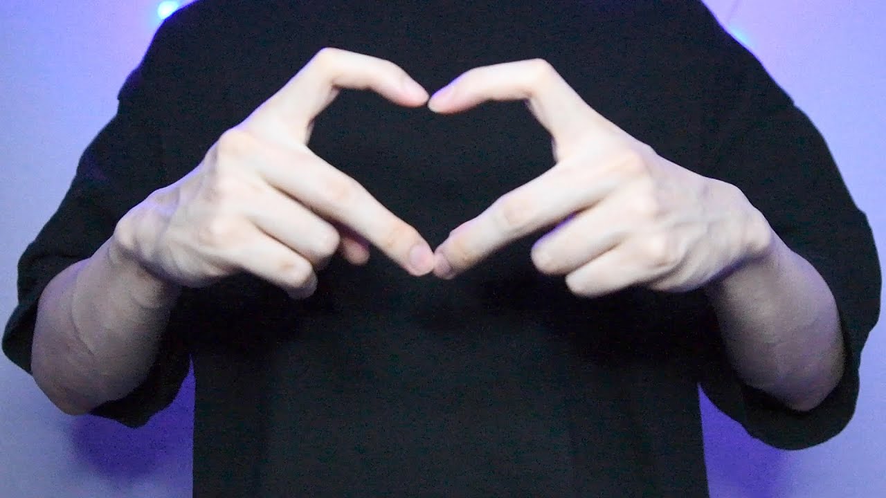 【ASMR】mouth sounds triggers 【hand movements】