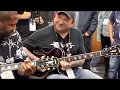 Josh smith kirk fletcher ariel posen  crosscut saw jam  collings guitars booth namm 2019