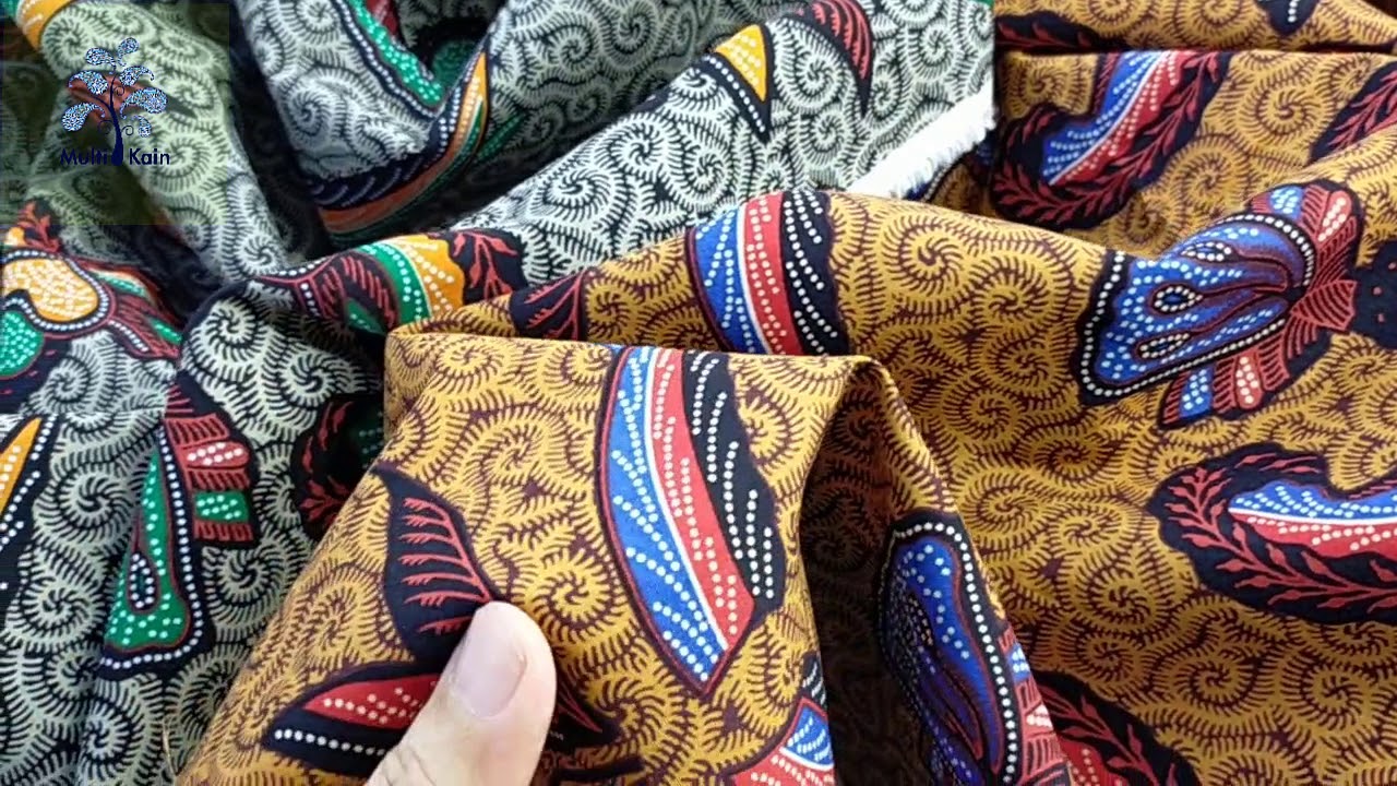 BAHAN KAIN BATIK  MURAH  YouTube