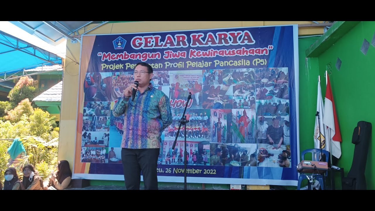 Gelar Karya Kedua Proyek Penguatan Profil Pelajar Pancasila (P5) SMPN 1 Kendari