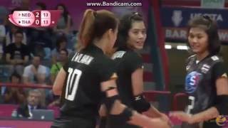 [Highlight] Ajcharaporn Back Row Attack (3m) WGP 2016 Week 1,2