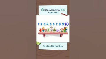 Learn to count to 10 with Khan Academy Kids! #learning #counting #numbers
