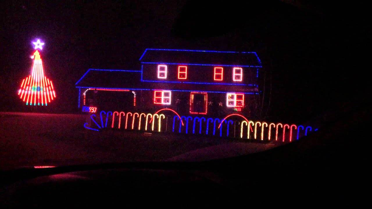 Independence, Ohio Christmas lights 1 YouTube