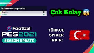 PES MOBILE 2021 TÜRKÇE SPİKER DESTEĞİ İÇİN NE YAPMAK GEREK? | efootball PES 2021 Mobile |