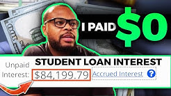 $84,199.79 in student loan interest | Why I decided to pay $0 on student loans 