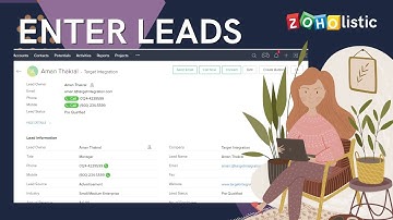 Enter and Convert Leads in Zoho CRM