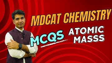 Chemistry Lec 2: Atomic Mass, Molecular mass, MCQs by Ali Sudais | ACA & Ali Series books | MDCAT