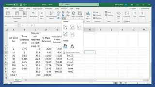 Example 10  Particle Size Analysis in MS Excel