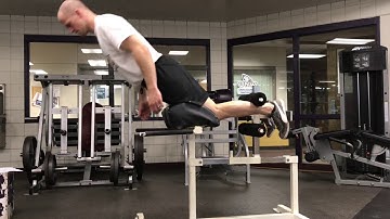 GHD Hamstring Curl + Back Extension