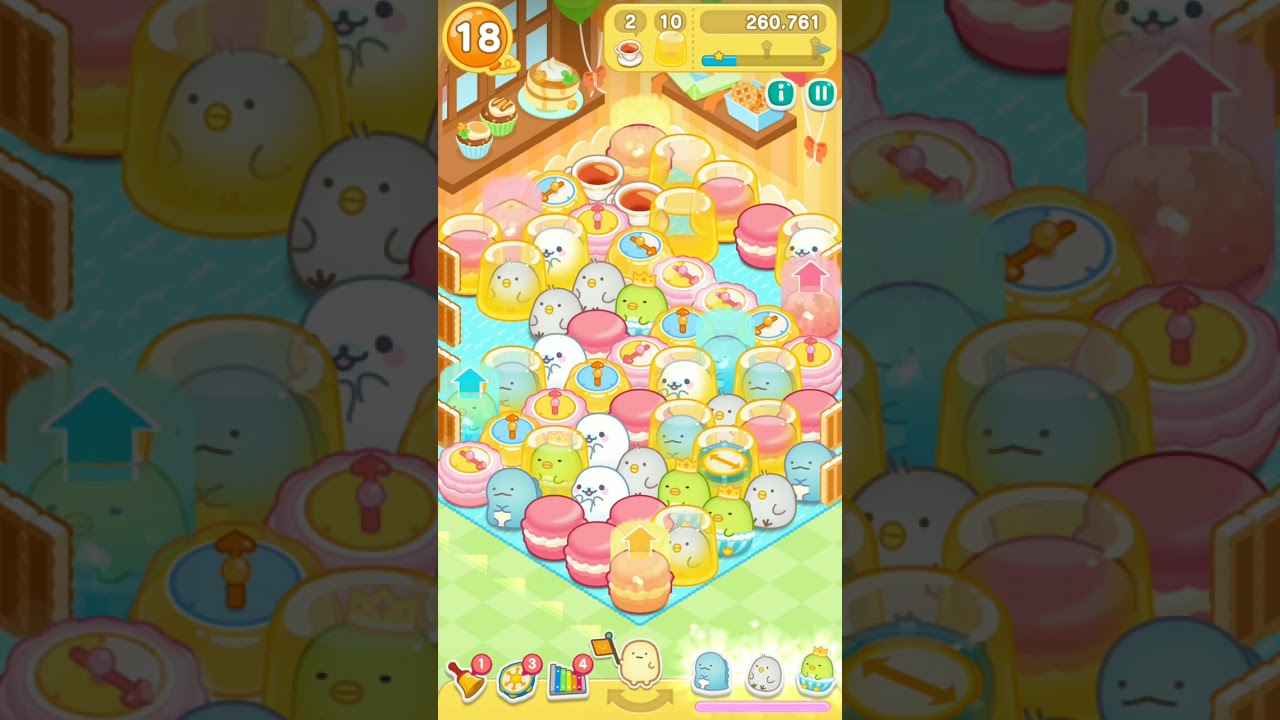 すみすみ すみすみ】ステージ1234☆クリア動画[アイテムを使ってなんとかクリア