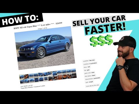 HOW TO:  Sell A CAR on CRAIGSLIST FAST!