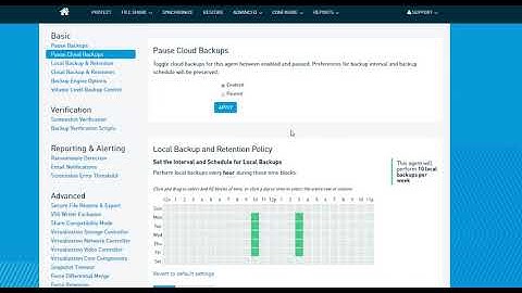 Datto User Interface Overview