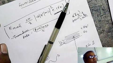 ML MSC SEMIII FERMI GOLDEN RULE