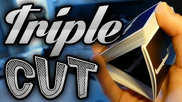 SINGLE HANDED Triple Cut - TUTORIAL