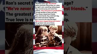 Ron Howard's 53-Year Marriage Secret 💍❤️ #RonHoward #Marriage #Love #Hollywood #InspiringStory #fyp