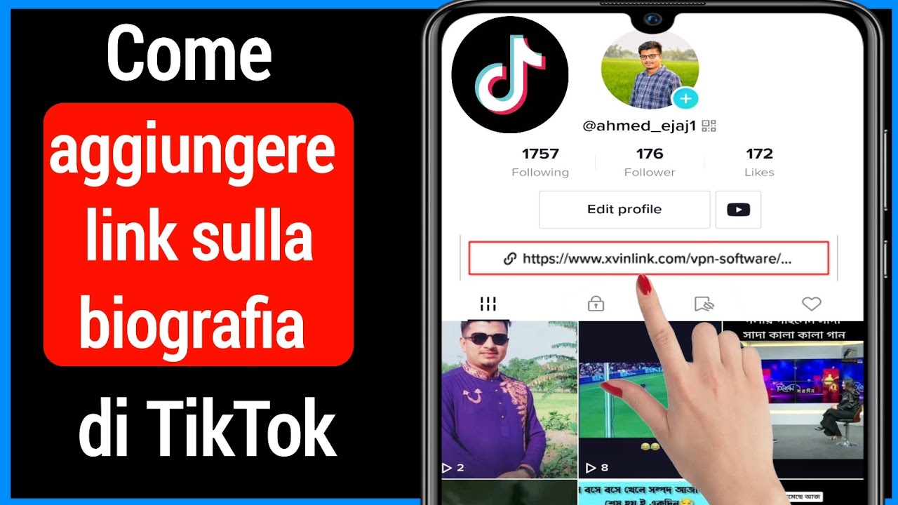 Come aggiungere link su Tiktok Bio (2022) | Aggiungi link alla tua