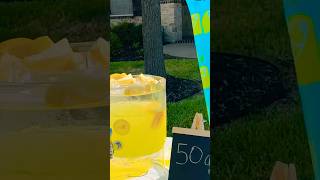 Lemonade anyone?🍋😎#lemonadestand #summer #shorts