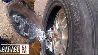 What happens if you pour 20 kilos of lead into your wheels?