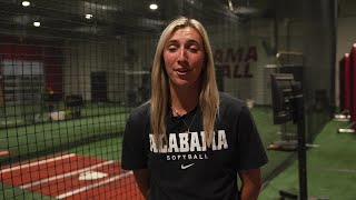 Alabama Softball NCAA Selection Show interview: Jenna Johnson