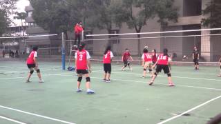 20141209 系際盃女排B VS 醫學A 3