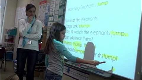 SMART boards in the classroom