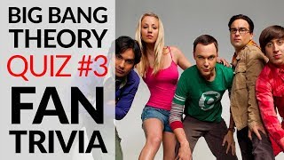 Big Bang Theory Quiz #3 - True Fan Test screenshot 1