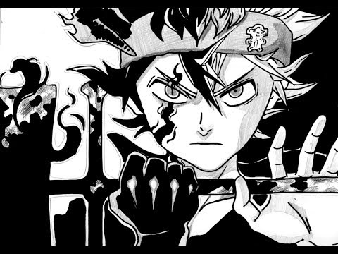 No.0438 [ BLACK CLOVER ] HOW TO DRAW ASTA アスタ - YouTube