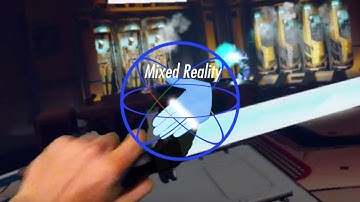 RAW DATA mixed reality VR Alpha Demo on HTC Vive