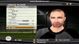 fifa07 - HOW TO CREATE A FOOTBALL PLAYER