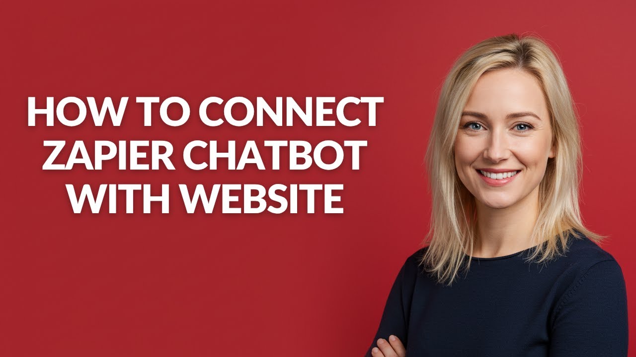 How to Connect Zapier Chatbot with Website - Julia'sTutorials