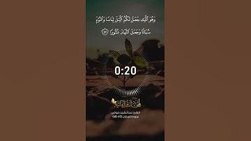 القارئ عبدالرشيد صوفي - وهو الذي خلق من الماء بشرا - رواية  خلف عن حمزه