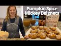 Pumpkin Spice Mickey Beignets | Disney Recipes at Home!