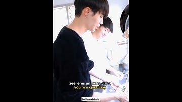 (Eng Sub)Nunew Flirting With Zee So Smoothly😯🤭👀#zeenunew #zeepruk #cutiepie #nunew