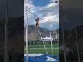 What happens if the pole vault breaks? #shorts
