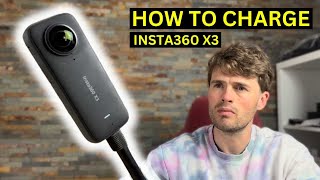 Insta360 X3: How To Charge The Battery