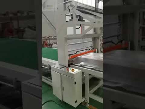 automatic film sealing machine application on panel door