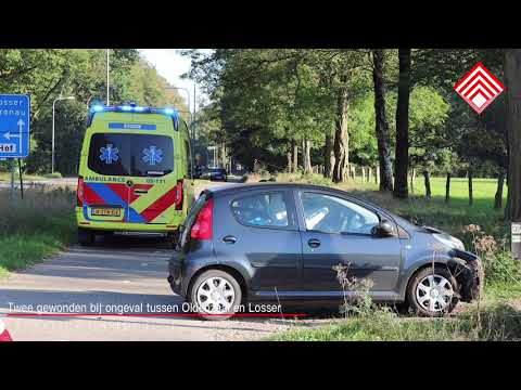 Twee gewonden bij ongeval tussen Oldenzaal en Losser