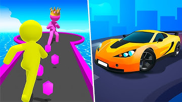 Race Master 3D vs Giant Rush! - All Levels Update Gameplay Walkthrough Android & IOS - NEW GAMES!