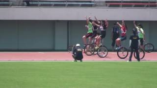 2015 全日本 一輪車 大会 タイヤ乗り 女子 決勝