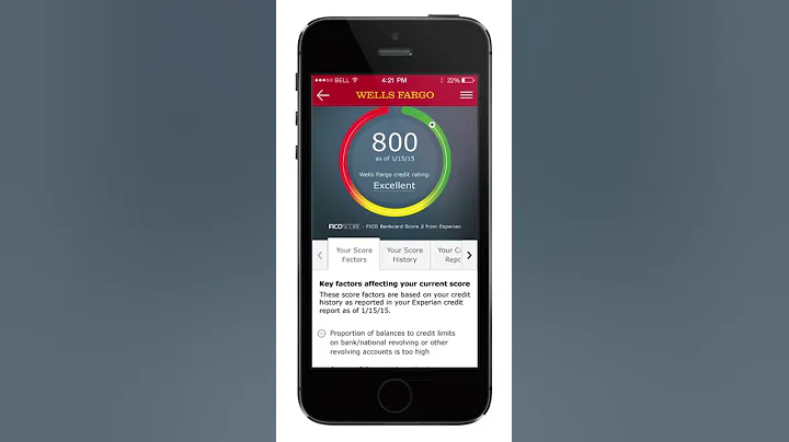 Wells Fargo FICO Score  Mobile Experience