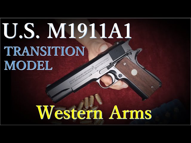 トイガン WESTERN ARMS COLT M1911A1 TRANSITION MDL WESTERN ARMS COLT M1911A1 TRANSITION MDL