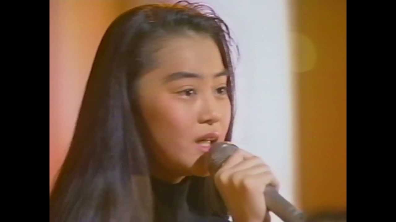 観月ありさ 風の中で 1991 11 10 Youtube
