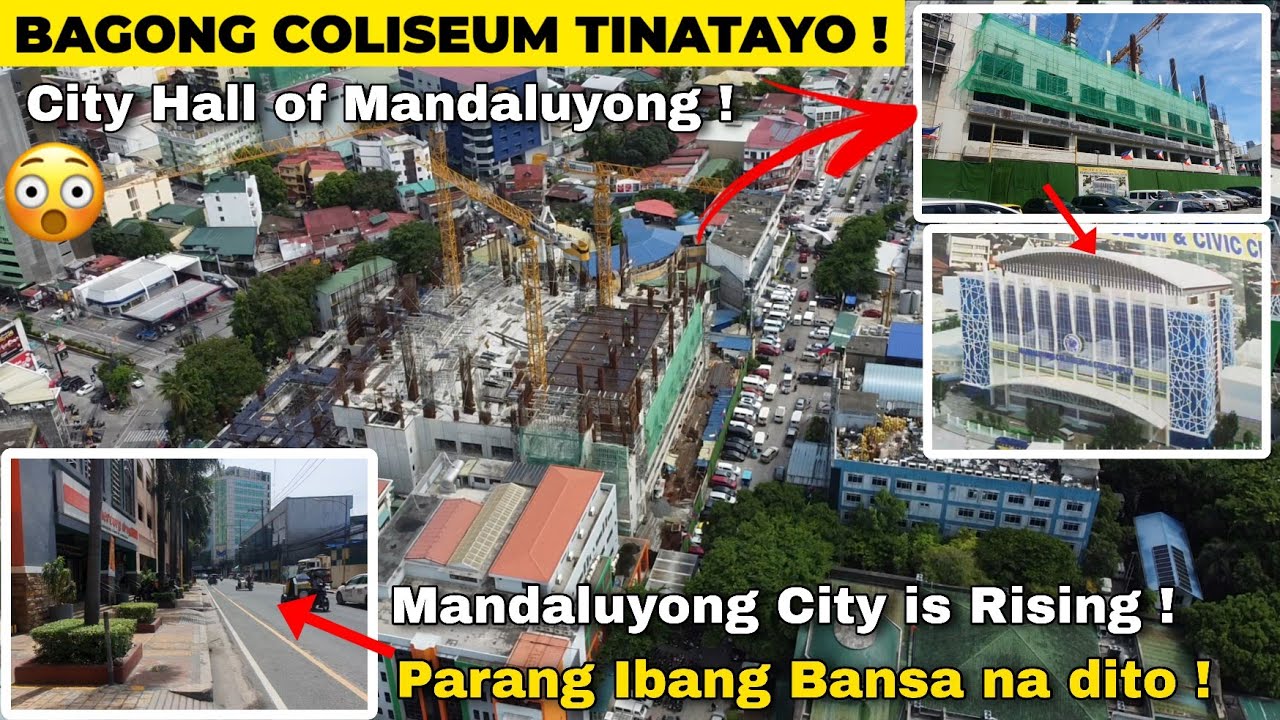 BAGONG COLISEUM PORMADO NA CITY HALL OF MANDALUYONG IS RISING BAGONG COLISEUM PORMADO NA CITY HALL OF MANDALUYONG IS RISING