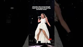 Remember When We All Thought Taylor Swift Almost Fell During This Iconic Scream? 😭 #taylorswift