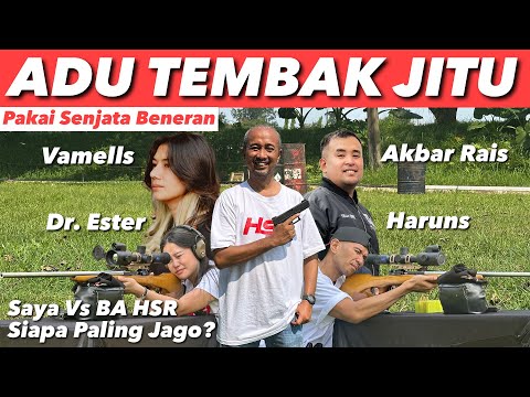 DITANTANG ADU TEMBAK LAWAN BA DAN PEMBALAP HSR WHEEL