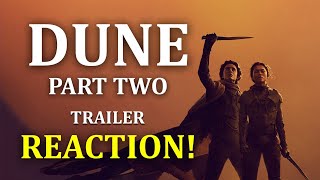 Dune Part Two (Official Trailer) WATCH-A-LONG/Reaction!