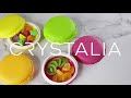 Crystalia Cute Macaron Storage Box