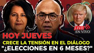 ALERTA VENEZUELA CRECE LA TENSION EN EL DIALOGO PODRIAN LLEGAR ELECCIONES EN MENOS DE UN ANO