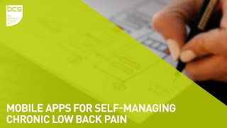 Mobile apps for self-managing chronic low back pain - Health & Care Scotland SG