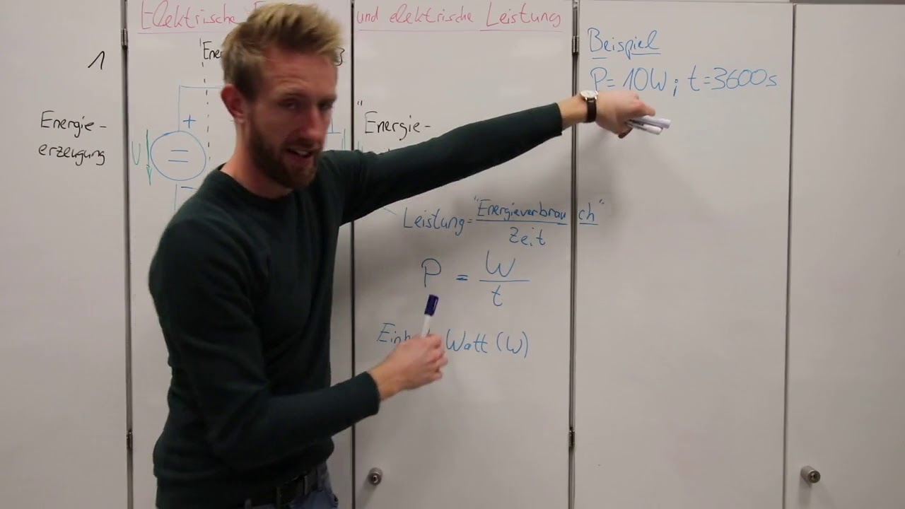 Mechanische Leistung (P = W/t) | Physik Tutorial